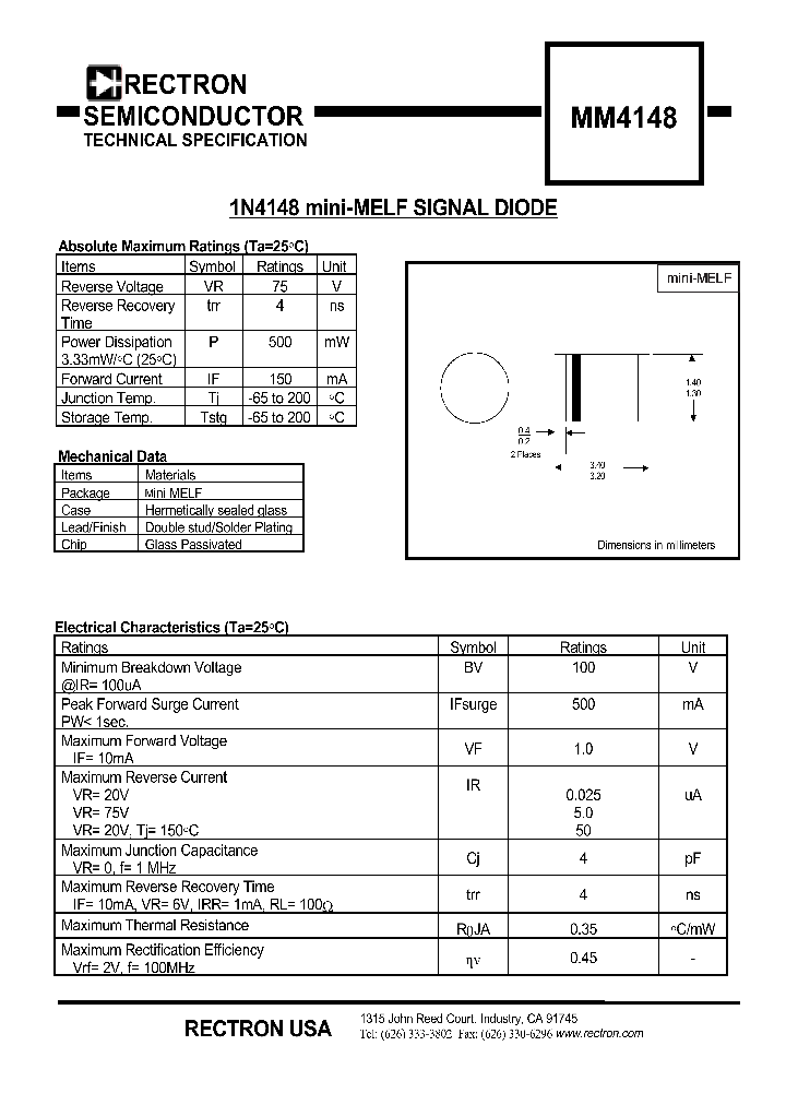 MM4148_78417.PDF Datasheet