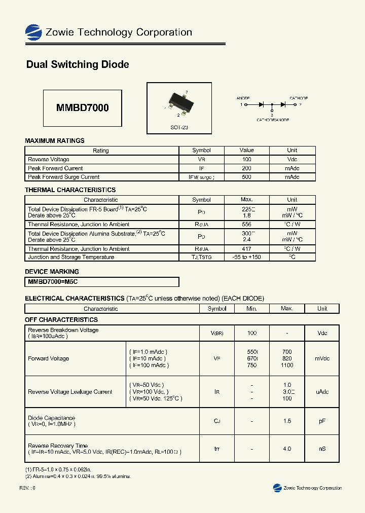 MMBD7000_114338.PDF Datasheet