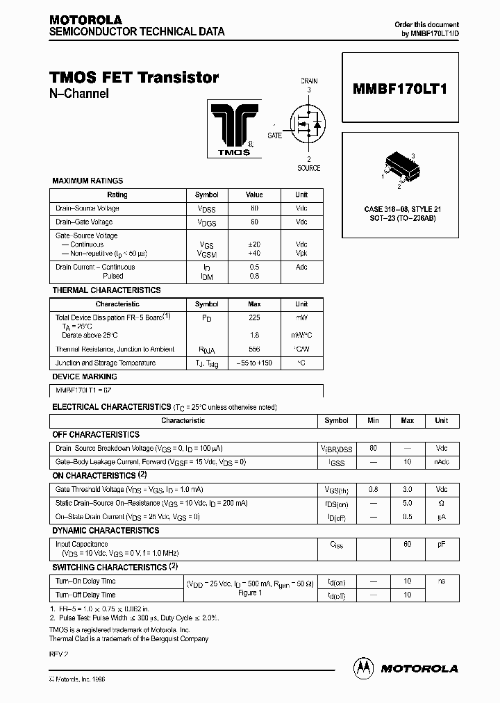 MMBF170LT1_147025.PDF Datasheet