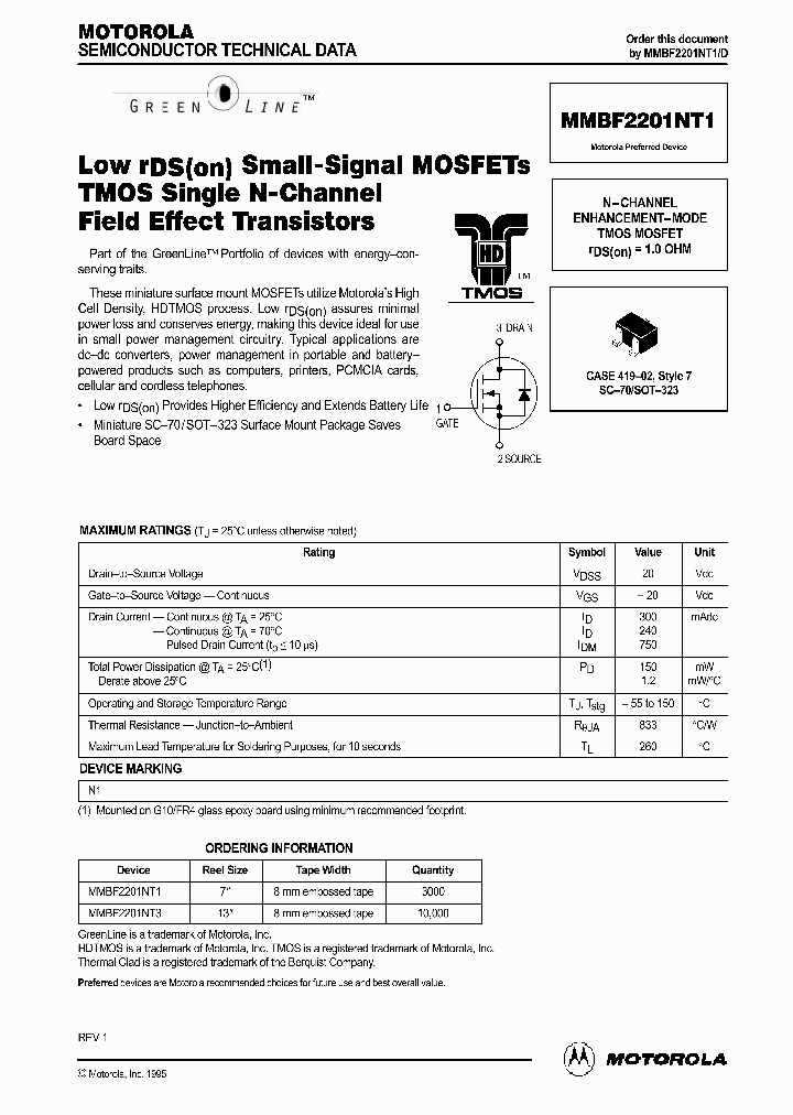 MMBF2201NT1_183545.PDF Datasheet
