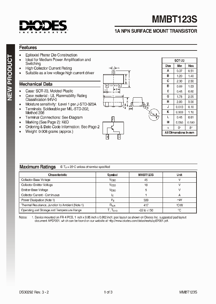 MMBT123S_196255.PDF Datasheet