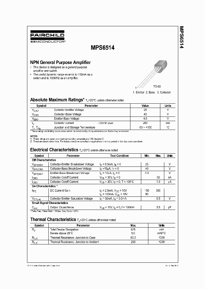 MPS6514_190520.PDF Datasheet