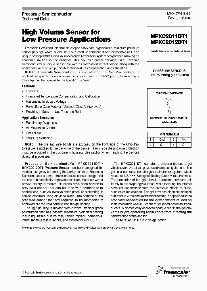 MPXC2011DT1_46211.PDF Datasheet