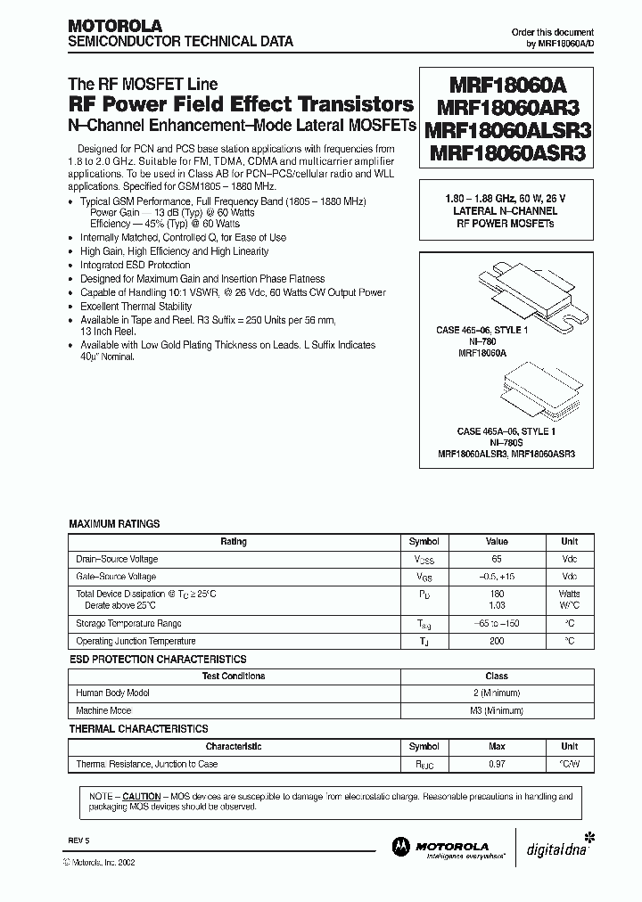 MRF18060A_41847.PDF Datasheet