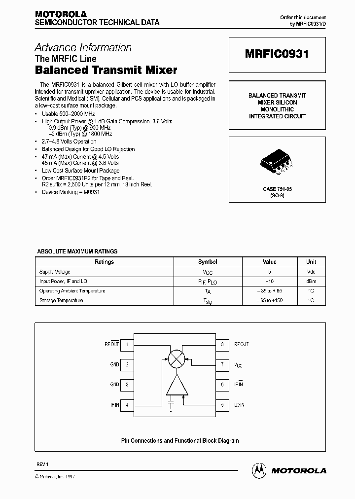 MRFIC0931_170648.PDF Datasheet