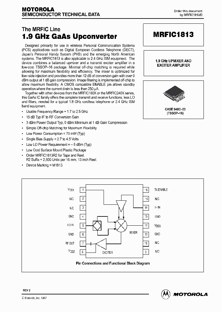 MRFIC1813_132644.PDF Datasheet