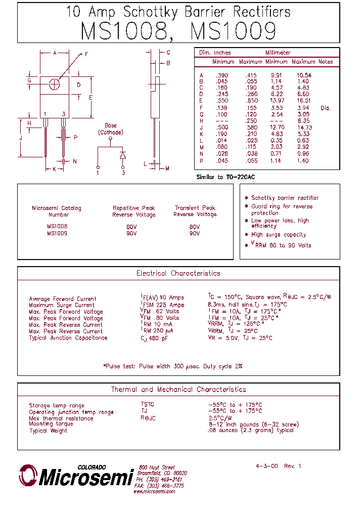 MS1009_127350.PDF Datasheet