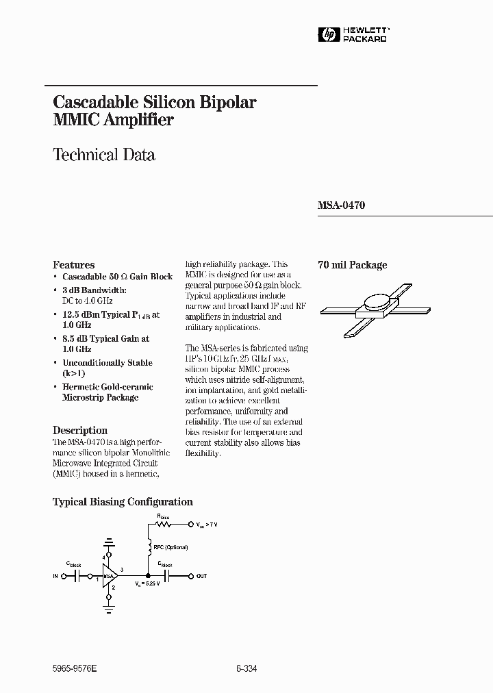 MSA-0470_102424.PDF Datasheet