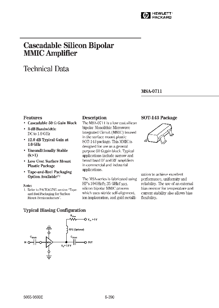 MSA-0711_78356.PDF Datasheet