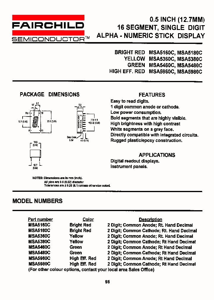 MSA5460C_161628.PDF Datasheet