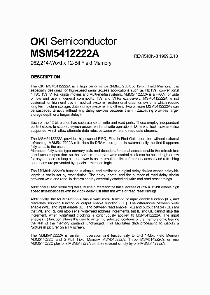 MSM5412222A_32885.PDF Datasheet