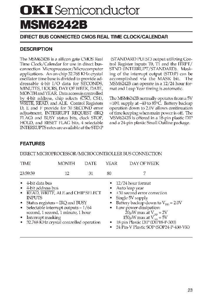MSM6242B_139041.PDF Datasheet