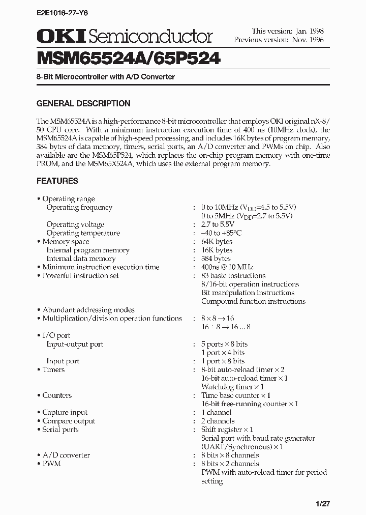 MSM65524A_4357.PDF Datasheet
