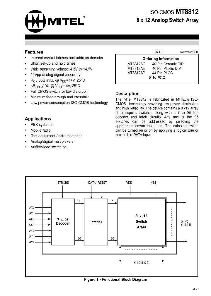 MT8812_9437.PDF Datasheet