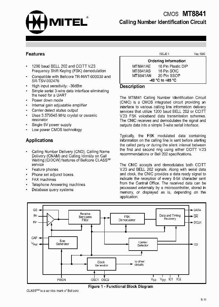 MT8841_9457.PDF Datasheet