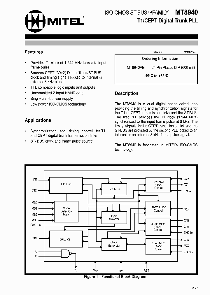 MT8940_9548.PDF Datasheet