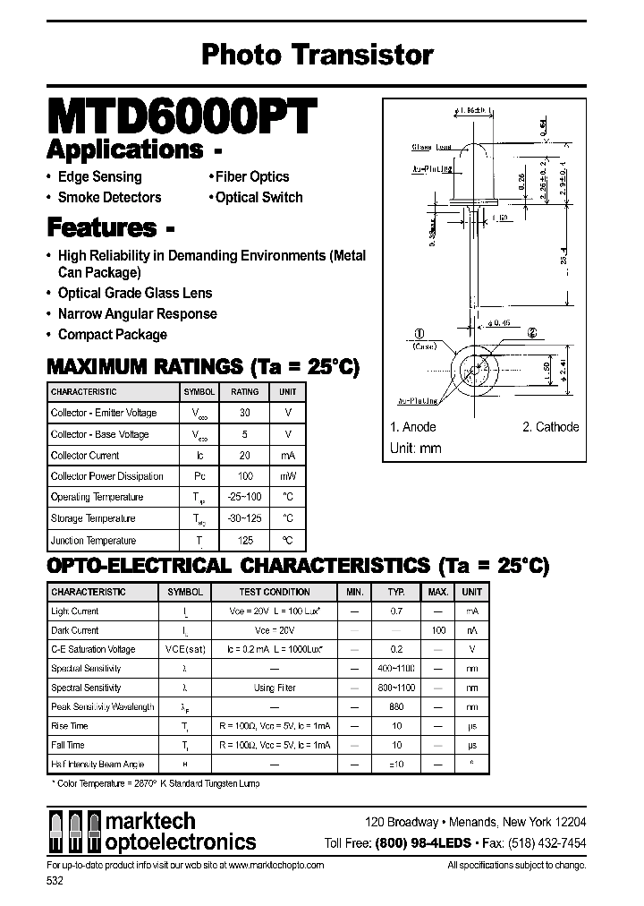 MTD6000PT_70763.PDF Datasheet