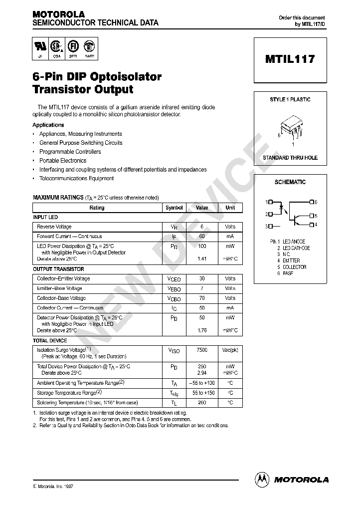 MTIL117_8128.PDF Datasheet