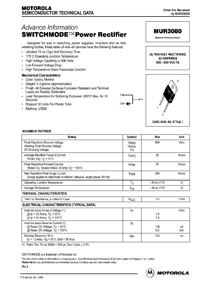 MUR3080_180613.PDF Datasheet