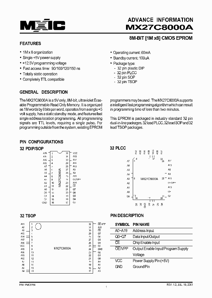 MX27C8000A_170774.PDF Datasheet