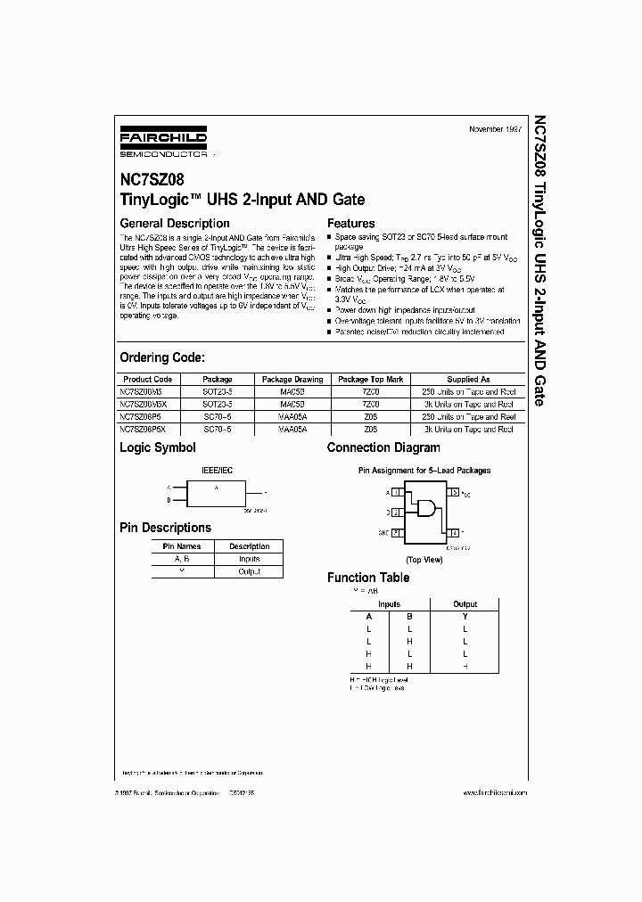 NC7SZ08_89231.PDF Datasheet