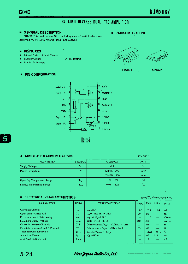 NJM2067_83963.PDF Datasheet