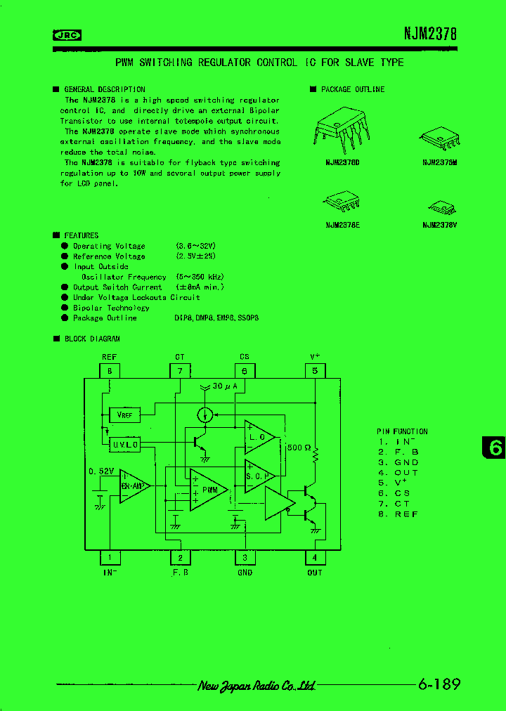 NJM2378_89358.PDF Datasheet