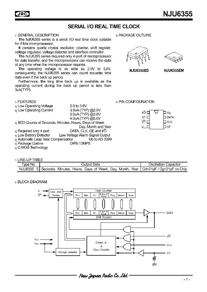 NJU6355_61283.PDF Datasheet