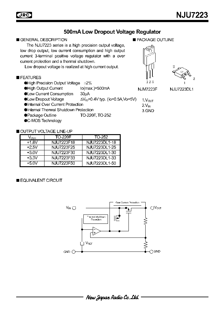 NJU7223_96399.PDF Datasheet