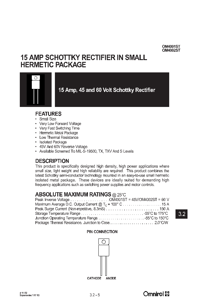 OM4001ST_78726.PDF Datasheet