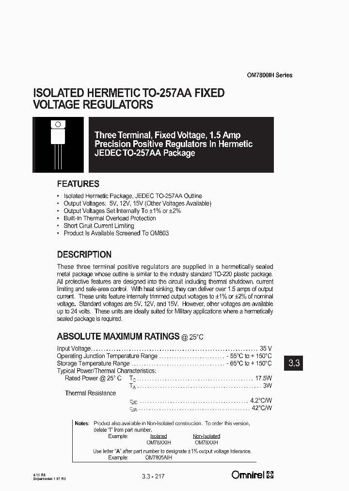 OM7815AIH_162589.PDF Datasheet