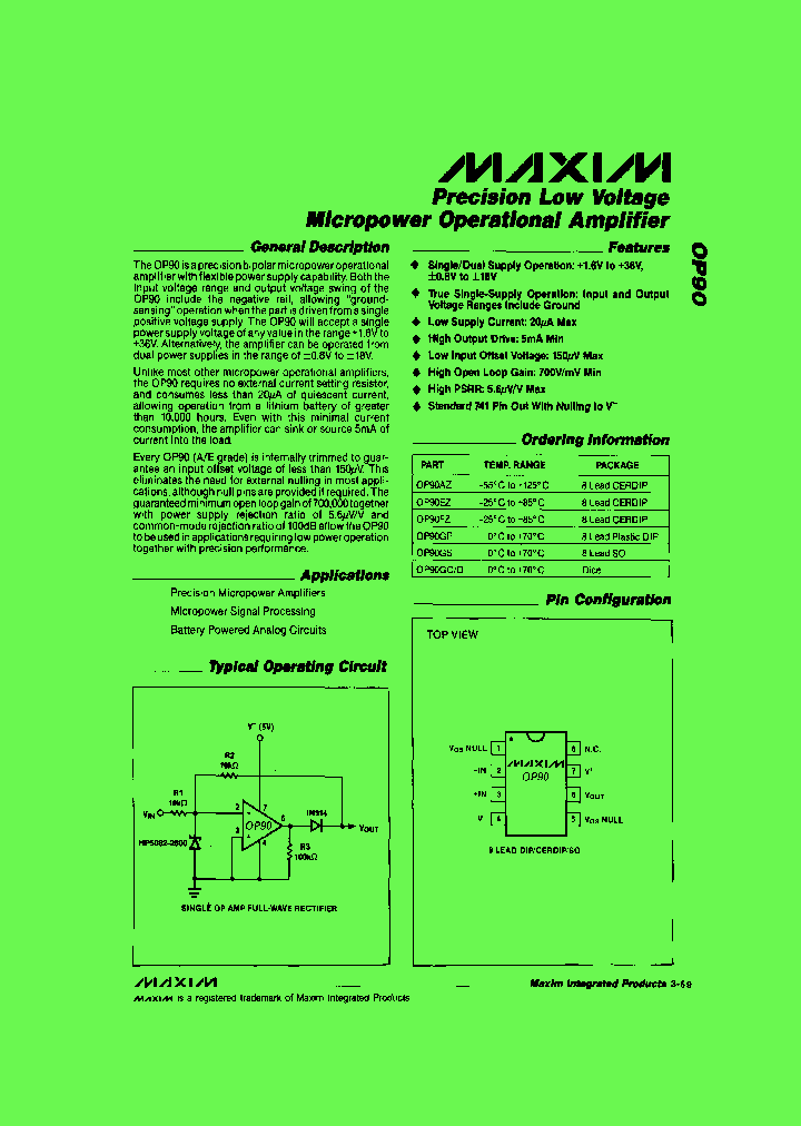 OP90EZ_33701.PDF Datasheet