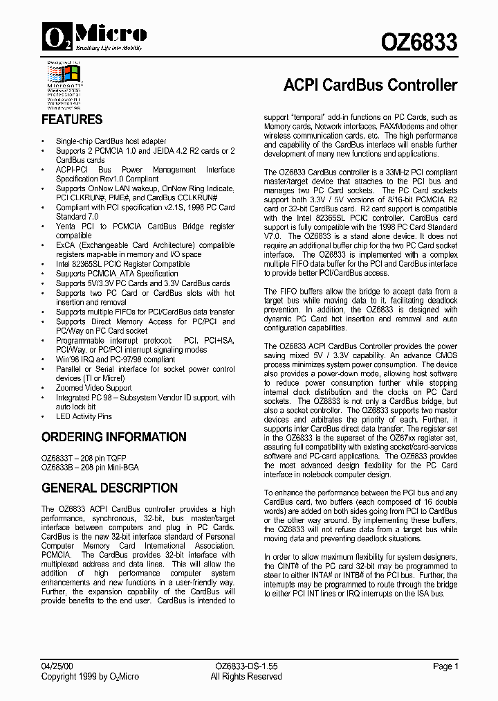 OZ6833_155644.PDF Datasheet