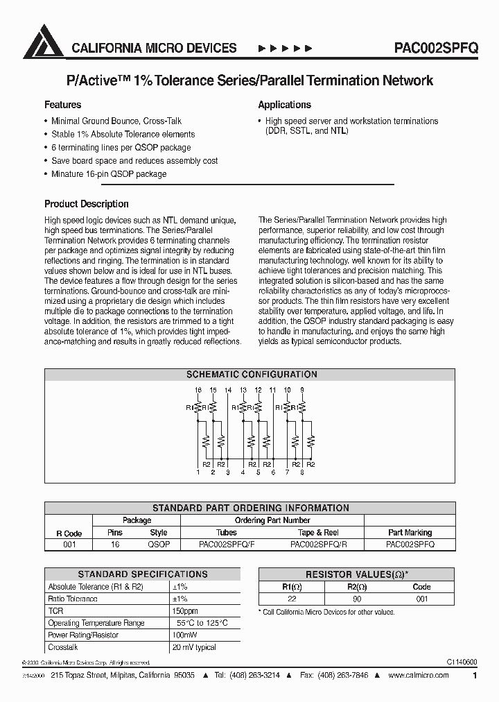 PAC002SPFQ_120726.PDF Datasheet