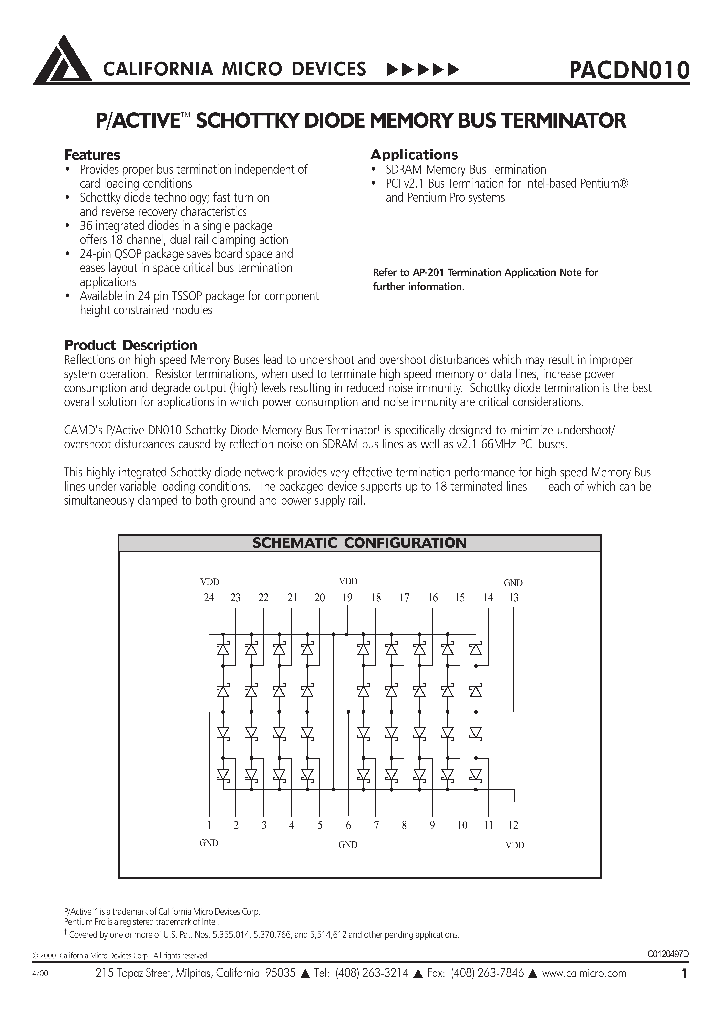 PACDN010_124016.PDF Datasheet