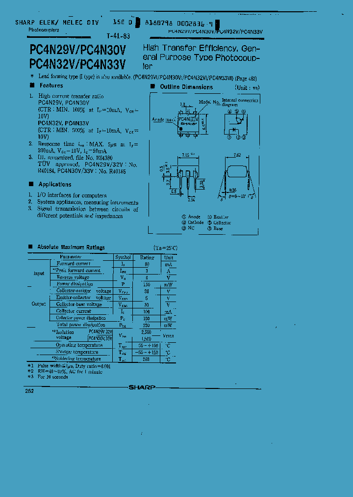 PC4N33V_8534.PDF Datasheet