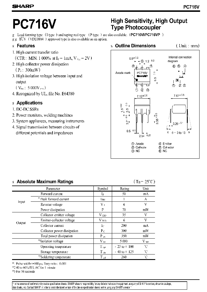 PC716V_171385.PDF Datasheet