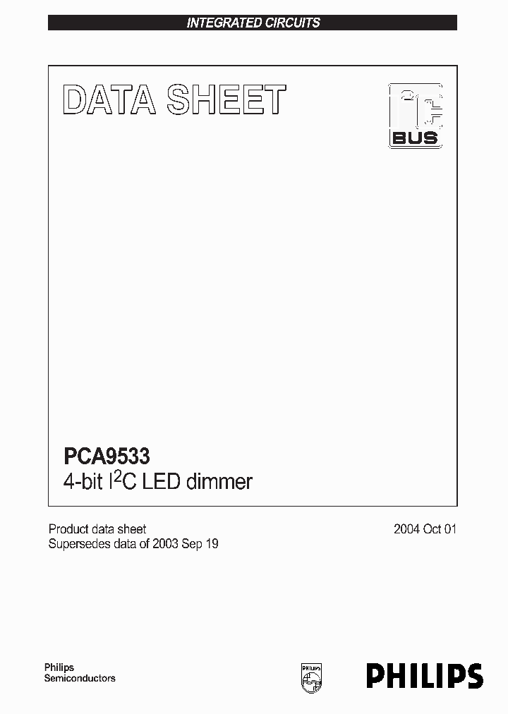 PCA9533_161144.PDF Datasheet