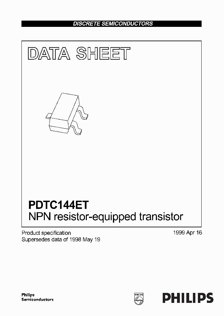 PDTC144ET_93258.PDF Datasheet