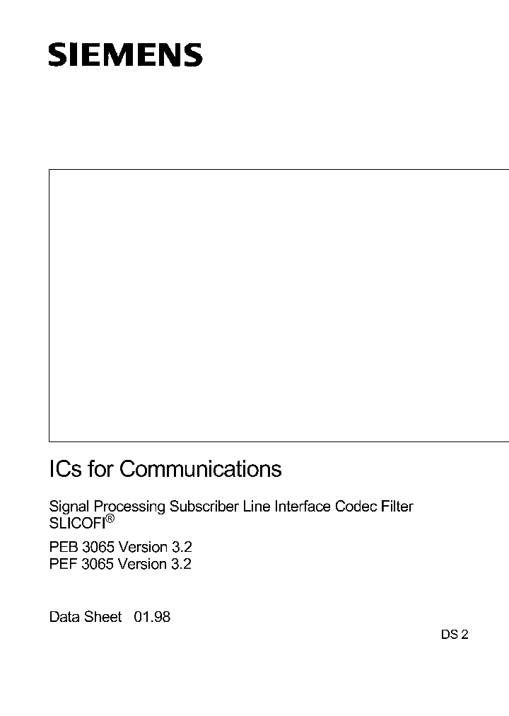 PEB3065_42181.PDF Datasheet