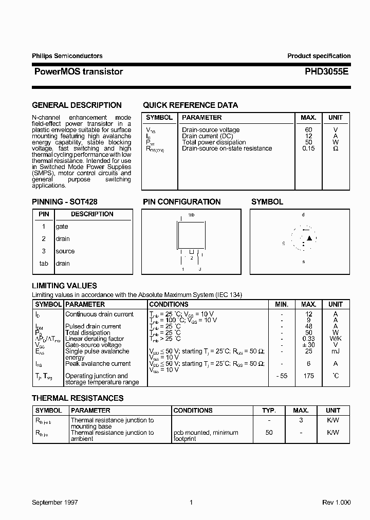 PHD3055E_126774.PDF Datasheet