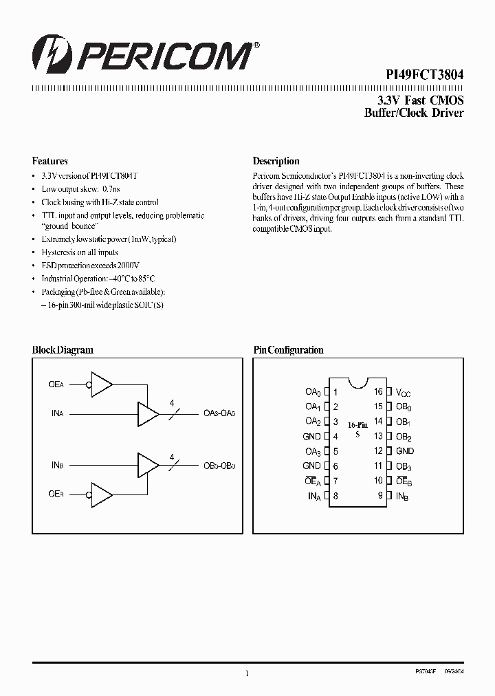PI49FCT3804_34343.PDF Datasheet