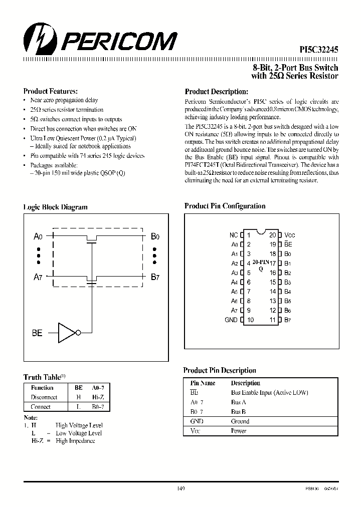 PI5C32245_86871.PDF Datasheet