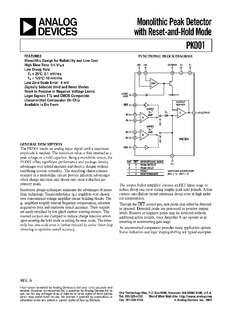PKD01FP_118105.PDF Datasheet
