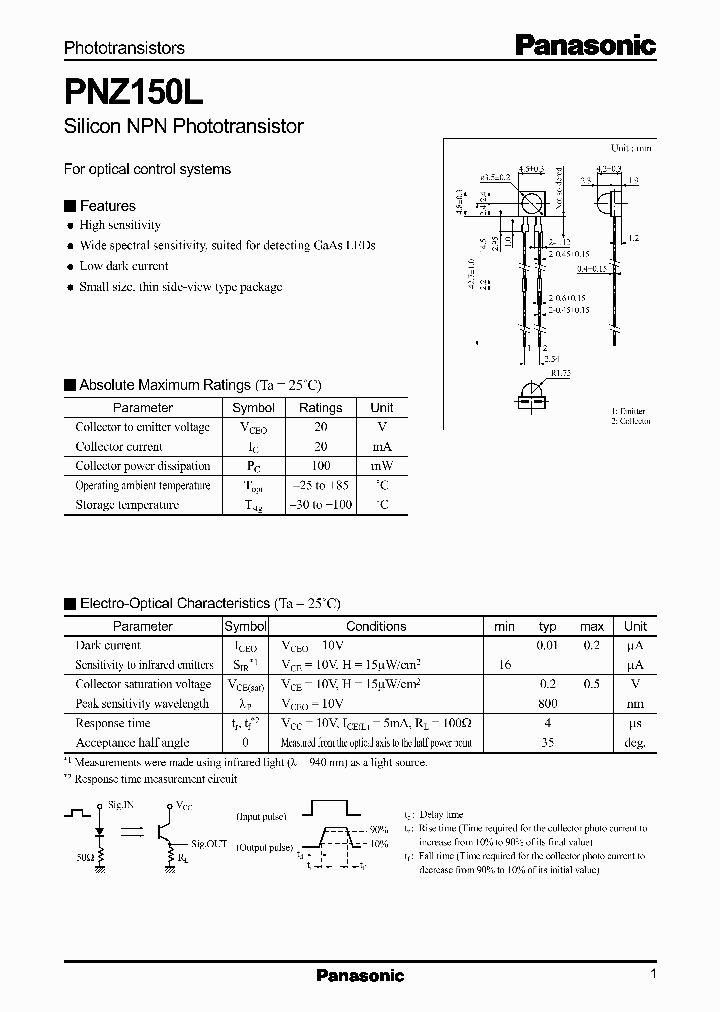 PNZ150L_32318.PDF Datasheet