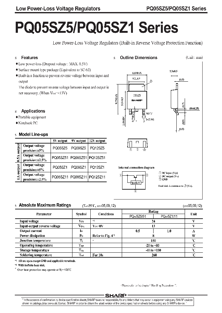 PQ05SZ1_32930.PDF Datasheet