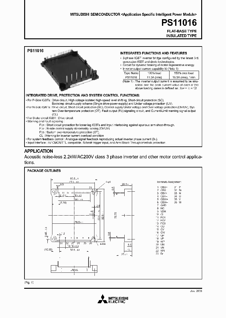 PS11016_135165.PDF Datasheet