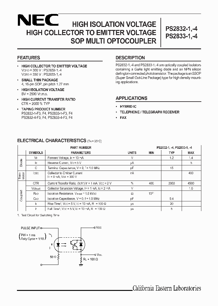 PS2832_140121.PDF Datasheet