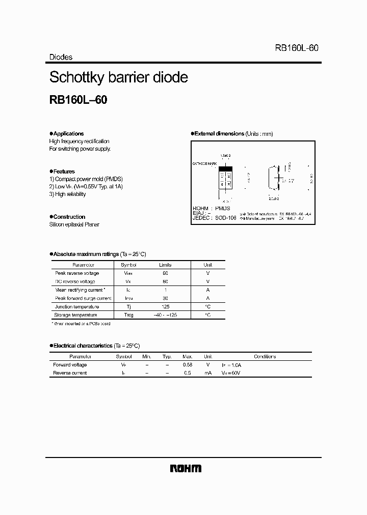 RB160L-60_155913.PDF Datasheet