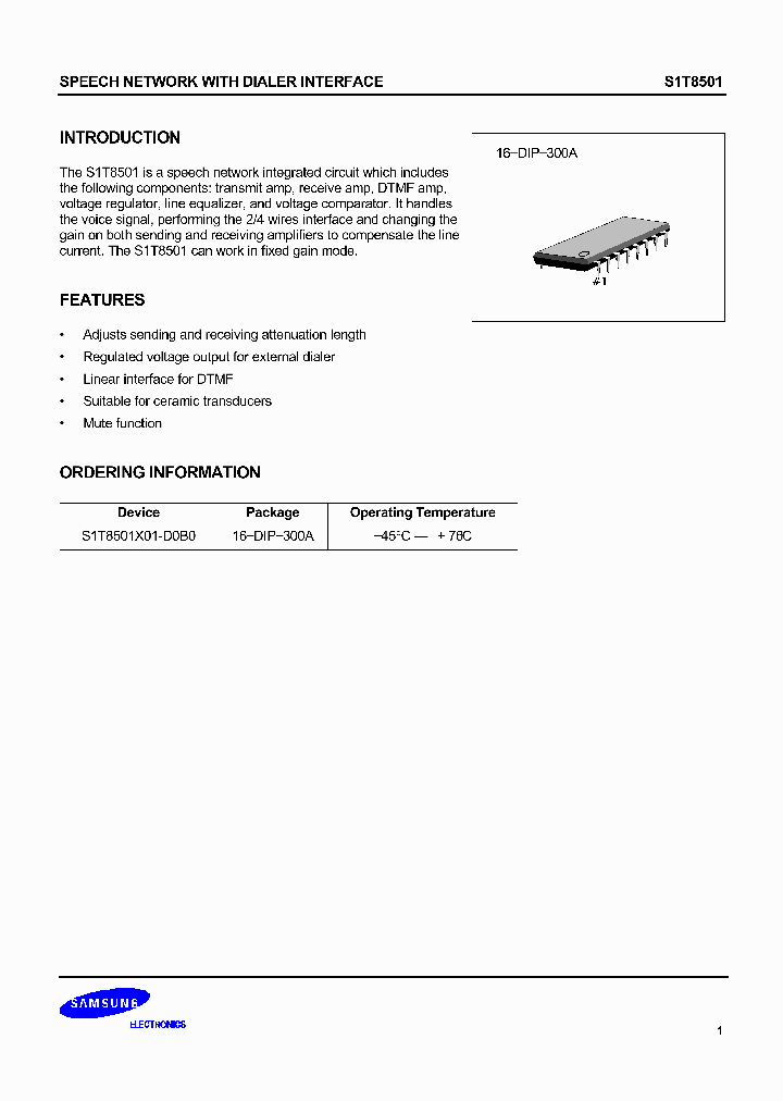 S1T8501_180218.PDF Datasheet